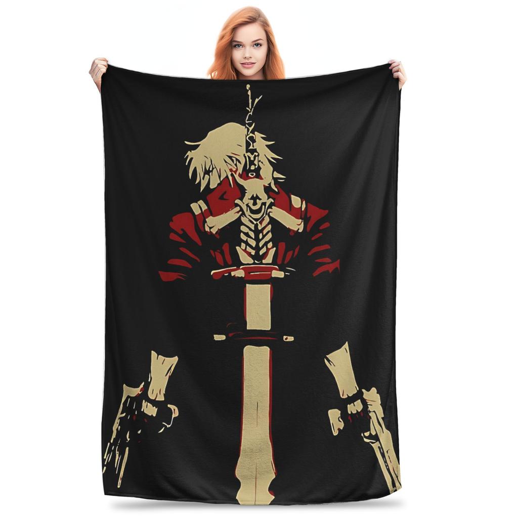 Devil May Cry 5 Dante Plush Blanket Kids Adult  Flannel Throw Blanket For Living Room Warm Design Quality Bedspread Gift