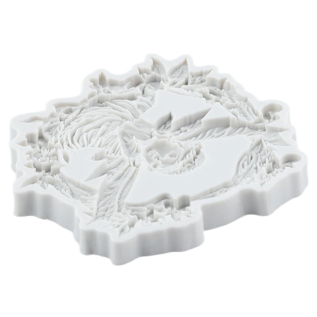 Силиконовая форма Фея цветов Венок из цветов Формы для мастики Инструменты для украшения торта Топпер для кекса Конфета Смола Глина для лепки Шоколад Форма для гампасты