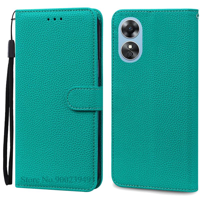 Для OPPO A17 чехол силиконовый кошелек кожаный флип-чехол для OPPO A17 чехол для телефона OPPO A17K OPPOA17 A 17 защитный чехол Coque Fundas