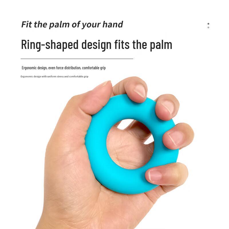 Silicone Hand Grip Exerciser Ring CN plug (adapter included)
