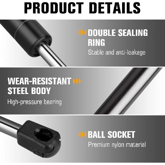 Front Hood Lift Support Shocks For Ford Explorer 1995 Sport Trac 2001 2002 2003 2004 2005 4067 Gas Spring Strut Rod 2 Pcs