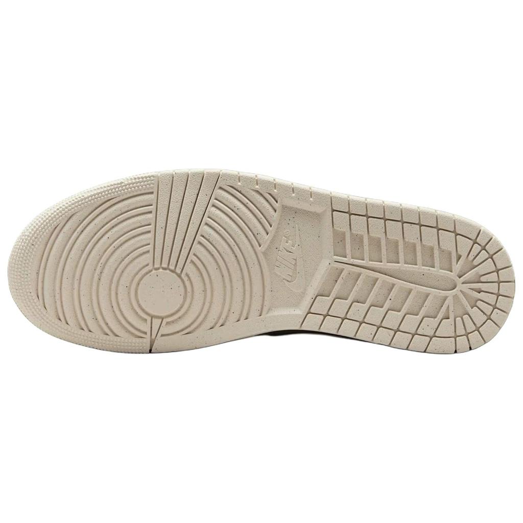 Jordan Air Jordan 1 Износостойкие Низкие Винтажные Баскетбольные Кроссовки Унисекс Бело-зеленые Jordan HV4089-201