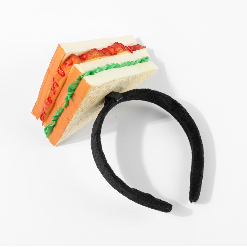 Креативные 3D-ободки для волос с овощами: Аксессуары для волос из моркови, перца, баклажана и зеленых овощей для женщин