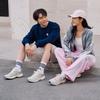Adidas ECLYPTIX 2000 Textile, Synthetic Leather Low top Running Shoes 