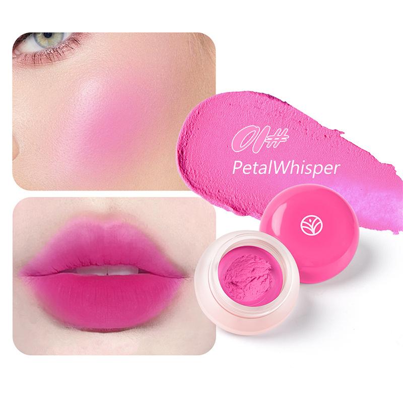 6-color Mousse Blush Nude Natural Delicate Color Long-lasting Matte Velvet Rouge Waterproof Face Beauty