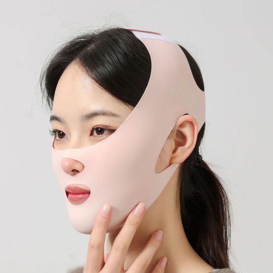 Подтягивающая лента для лица для подбородка, линии челюсти, антивозрастная маска для лица, дышащий бандаж для похудения лица, инструмент для ухода за кожей и красоты для женщин и мужчин