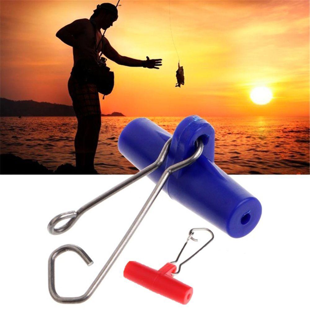 Durable Color Random with Snap Hook Fishing Sinker Fishing Tools Sinker Slip Swivel Swivels Clips