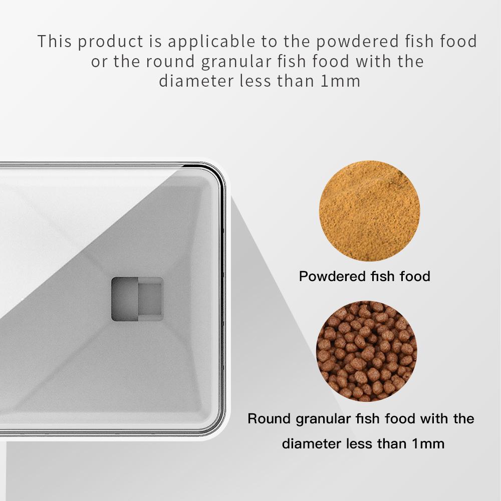 Кормушка для рыб большой емкости 100 мл, управление через приложение для мобильного телефона, интеллектуальная синхронизация по WiFi, автоматическая кормушка, кормушка для аквариумных золотых рыбок