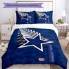 Dallas Bedding Set Breathable Duvet Cover with Pillowcases Decorative Bed Linen for Bedroom Home Decoration Birthday Gift