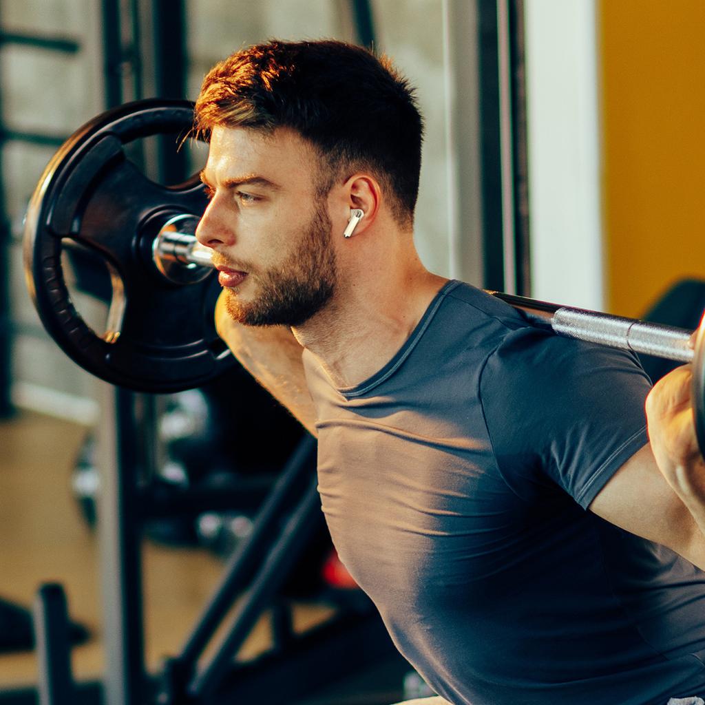 Tronsmart Sounfii R4 Wireless Bluetooth 5.3 Headphones with ENC - White