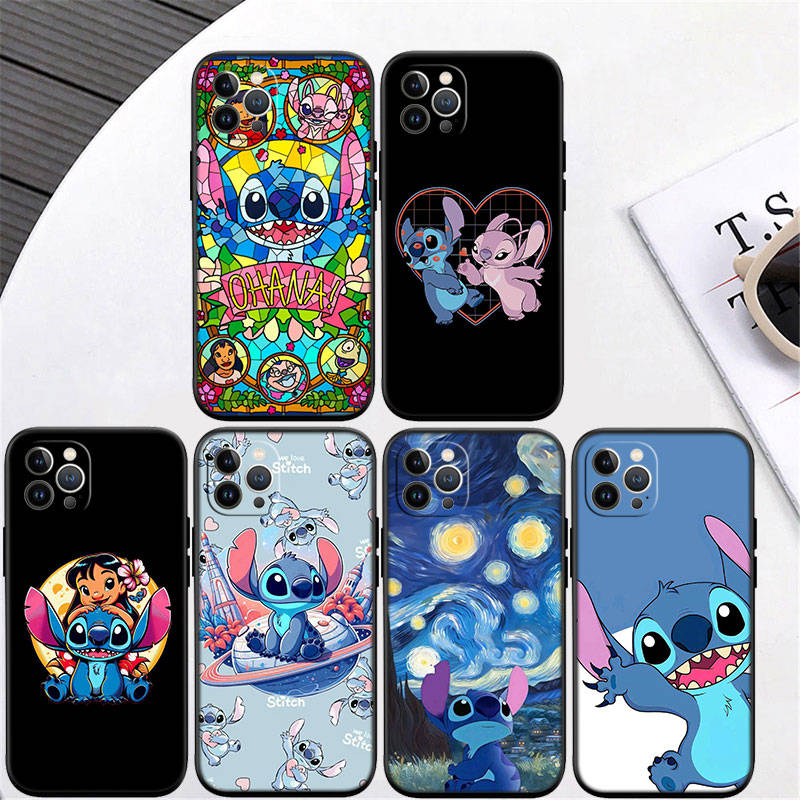 II20 Stitch Phone Case for iPhone 6 6s 7 8 11 12 13 14 15 XS Pro Max XR X SE Samsung S20 S21 S22 S23 S24 FE Ultra Plus Lite S21S A55