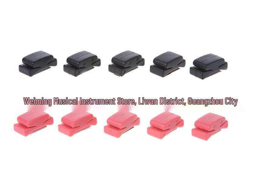 Rubber Guitar Pick Holder Case A010C, 5 pcs