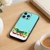 O-South P-Park Cartoon  Phone Case For iPhone 17 16 15 14 13 12 Max Plus Silicone Black Cover