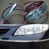 Width Styling Auto DIY Moulding Trim Adhesive Sticker  Bumper Protective Car Body Chrome Strip