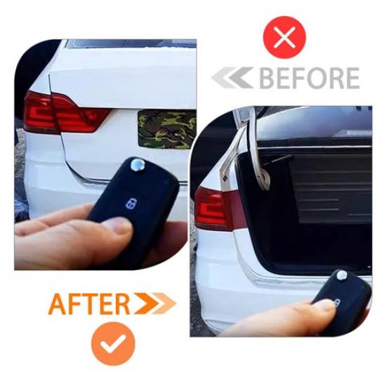 2XBlue Adjustable Car Trunk Automatic Remote Open Boot Lid Lifting Device Spring