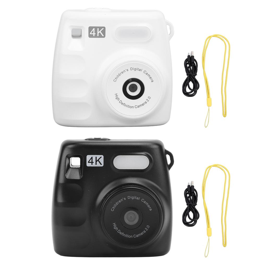 Портативная цифровая камера для студентов 48 МП Двойной объектив Разрешение 1080P 2,0-дюймовый IPS-экран HD-камера с