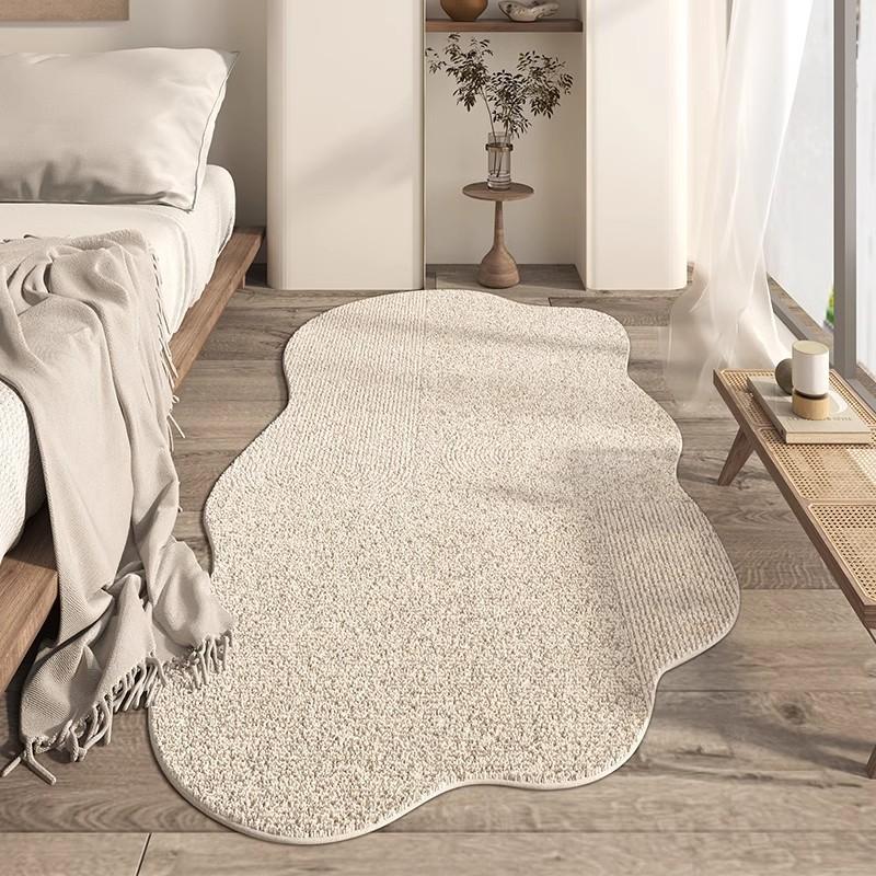 Minimalist Style Carpet Home Bedroom Bedside Carpet Irregular Living Room Study Carpet Homestay Carpet