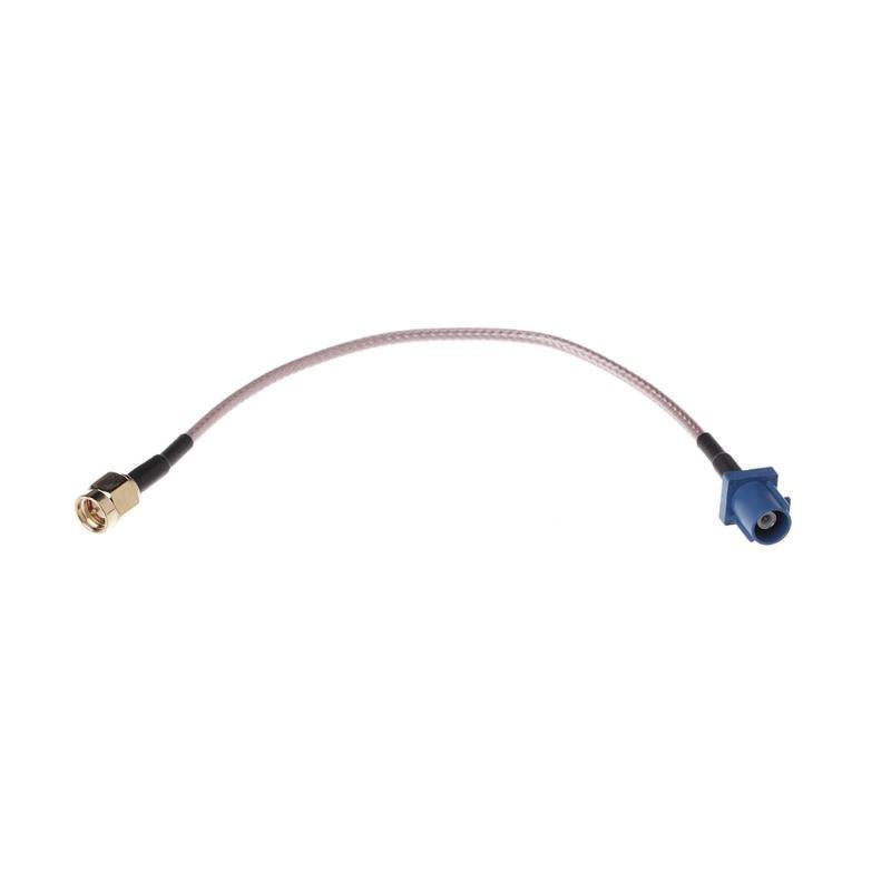 91AB RG316 Pigtail for Car GSM Antenna Wireless Equipment Fakra C Adapter Plug to SMA Male GPS Antenna Extension Cable