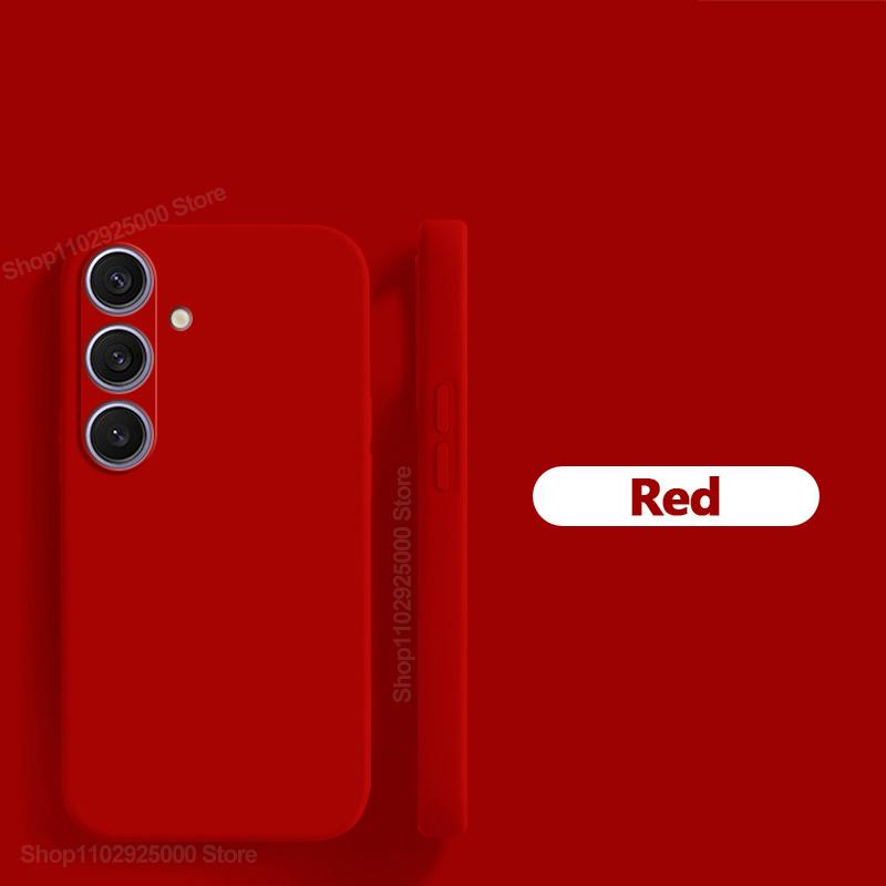 For S24 S23 Ultra Case Liquid Silicone Soft Back Cover Phone Cases For Samsung Galaxy S24 S 24 S23 S22 Ultra Plus S24Plus S24Ultra