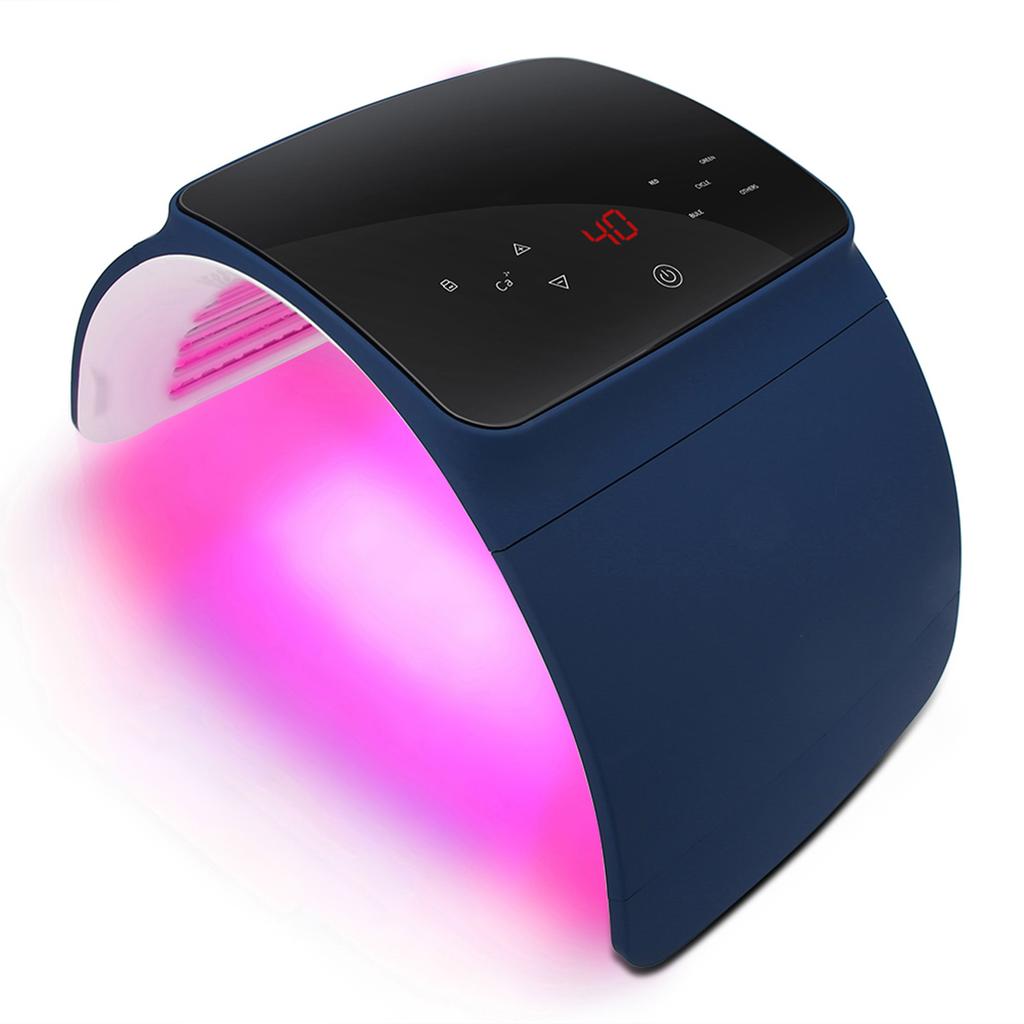 7 Colors LED Photon Skin Rejuvenation PDT Phototherapy Acne Removal Beauty MachineUK Plug 110-240V