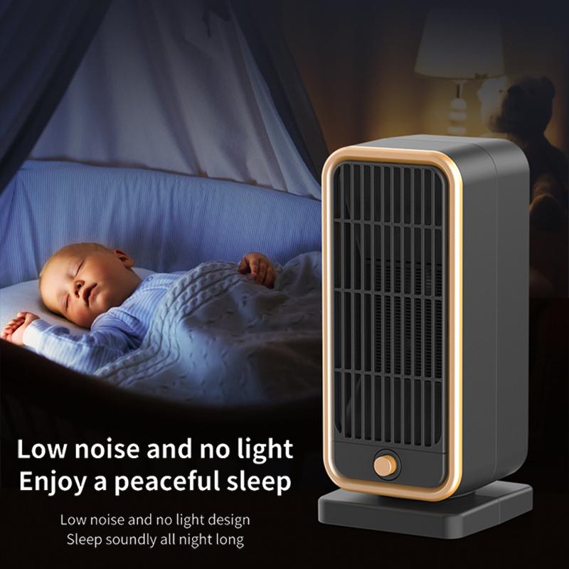 Электрический обогреватель 500 Вт для обогрева помещения, защита от перегрева, керамический обогреватель 220 В, низкий уровень шума для бытовой техники в спальне