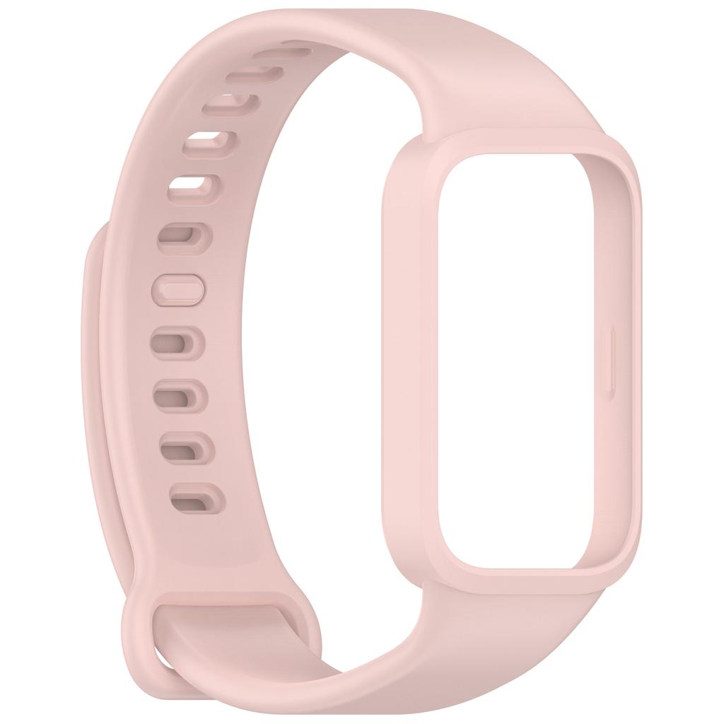 Silicone Watch Strap For Xiaomi Band 9 Active Original Replacement Watchband Correa Accessories for Redmi Band 3 Sport Bracelet