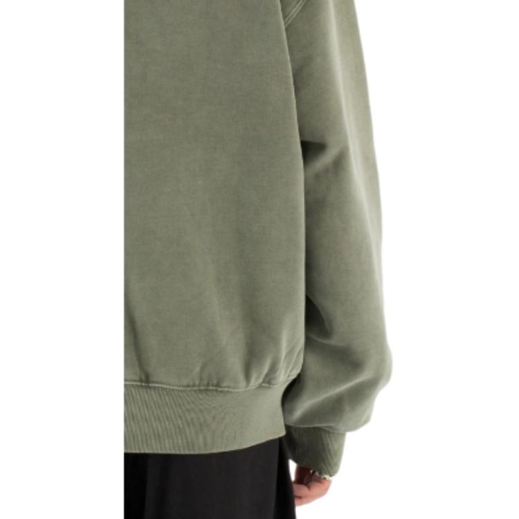 Carhartt WIP Однотонная куртка-бомбер с молнией и вставкой на рукаве Свободная мужская куртка-пилот Зеленая I032336-1ND-GD