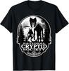 Cryptid Society Logo Tee: Bigfoot, Dogman, Mothman & UFO Design