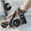 Camera Strap Camera Hand Strap Genuine Leather Cowhide Leather Anchor Links with Triangle Ring for [Yullmu] SLR/Mirrorless