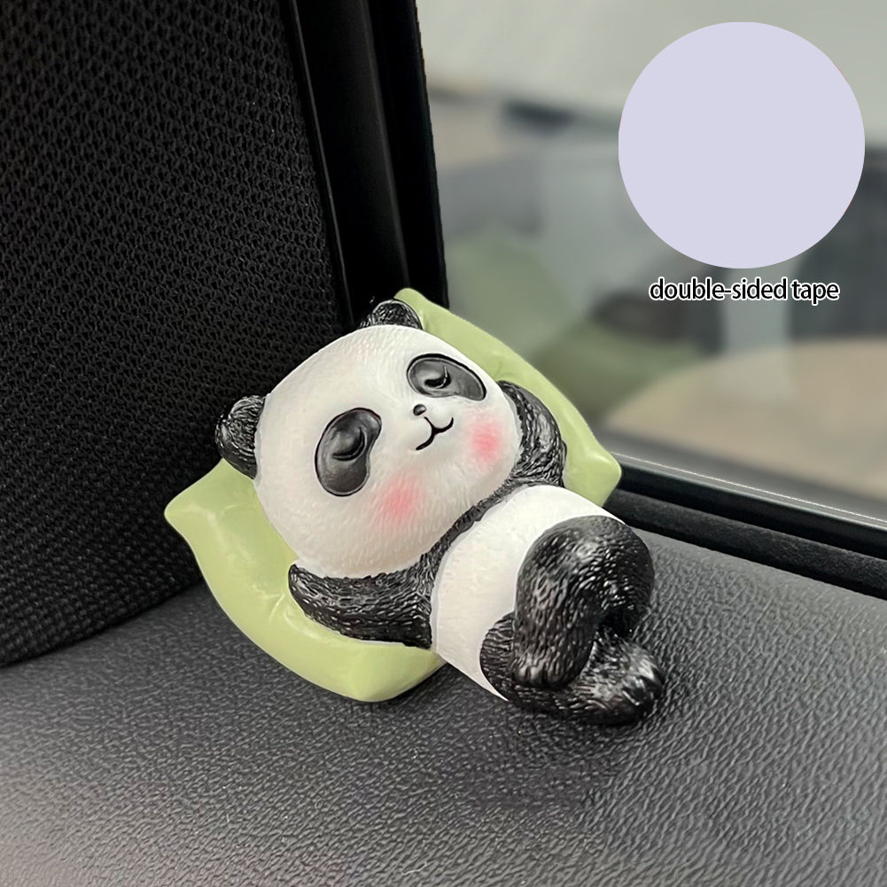 Милые животные украшения для автомобиля аниме панда свинья кролик украшения приборная панель центральная консоль украшения кукла аксессуары для интерьера
