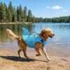 Waterproof Pet Life Jacket Adjustable Pet Buoyancy Suit Dog Swimsuit Dog Swimming Vest  Boating