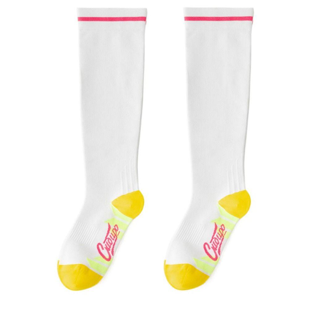 Дышащие компрессионные носки до колена Йога-носки Винтажные носки Спортивные носки Велоспорт