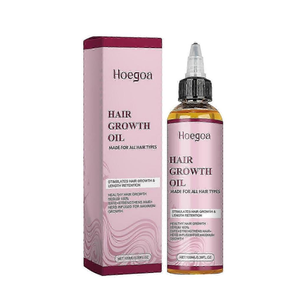 New model Hoegoa Hair Care Oil Improves Dry and Frizzy Hair, Nourishes Hair and Smooths Hair, Scalp Care Hair Oil