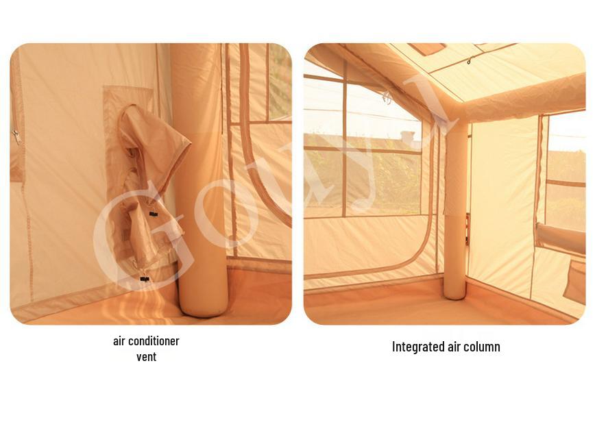 7.5 Sqm Inflatable Camping Tent - Portable, Rainproof, No-Setup, Foldable Small House for Outdoor Adventures