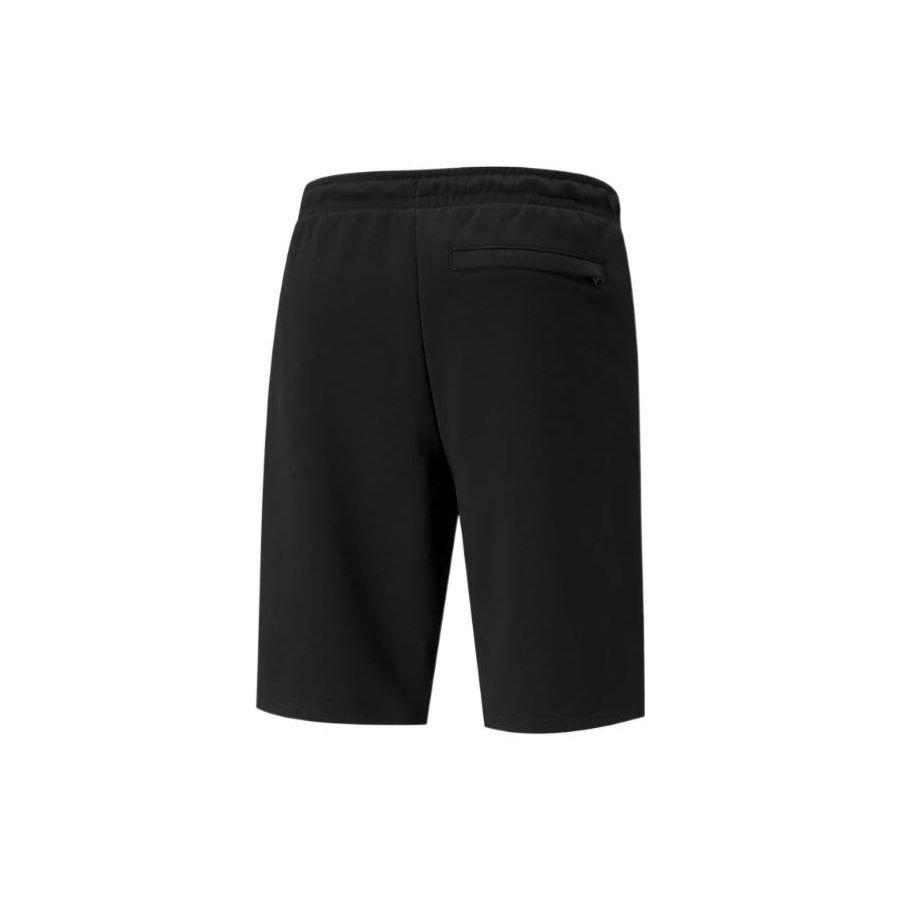 Puma Сплошные повседневные шорты на шнурке для мужчин, черные 535332-01