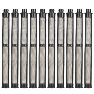 10 шт. Фильтр для безвоздушного распылителя, Запасная часть, Высокоэффективные аксессуары для краски, Черный 60