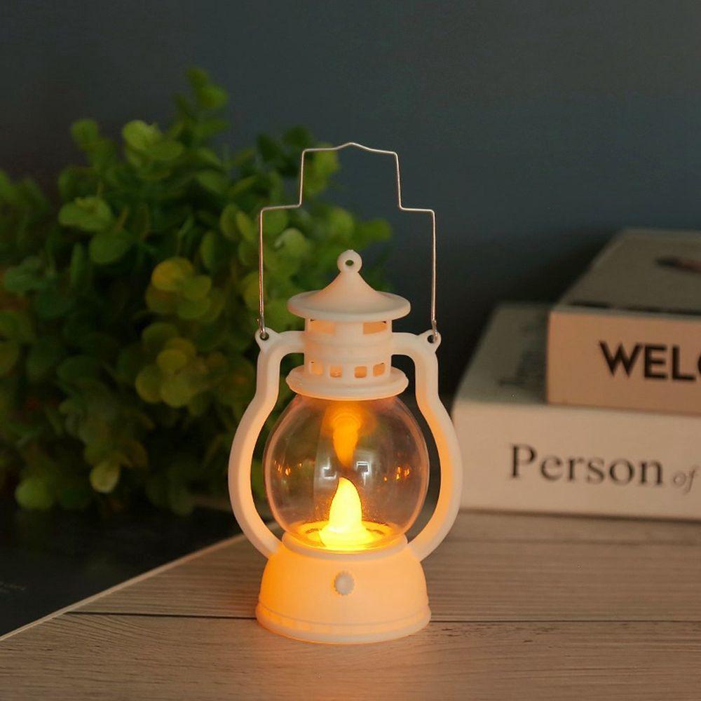 Party Party Supplies Ornament With Hanging Christmas Decoration Oil Lamp Pony Lantern Led Light