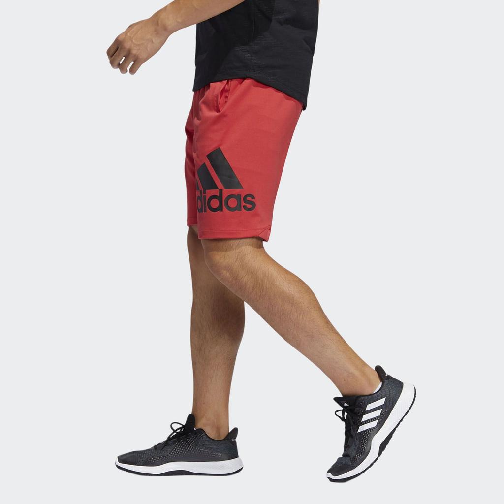 adidas Спортивные шорты мужские Красный/Черный FL4596