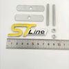3D Metal Logo ST Line Badge Car Trunk Front Grill Emblem For Ford Focus MK4 PUMA Mondeo Kuga Fiesta ST Line Sticker Accessories