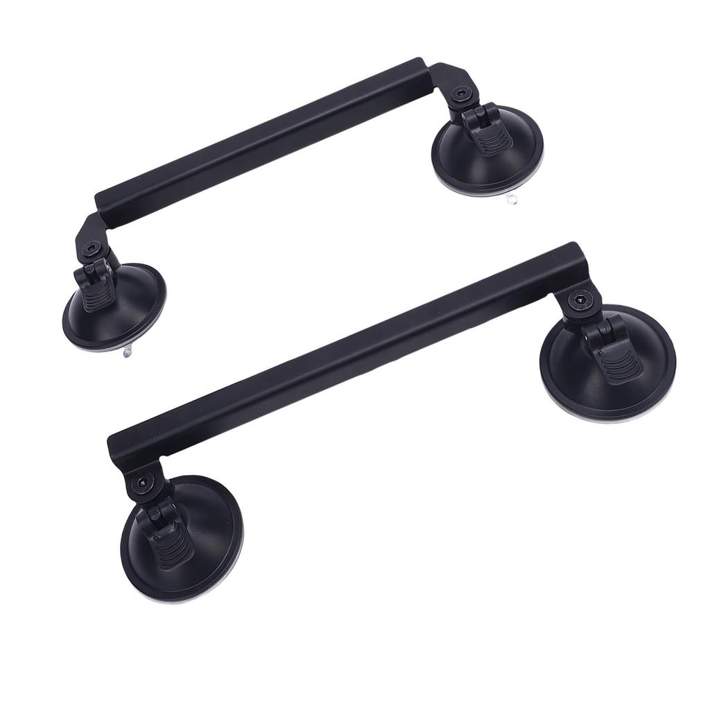 Крепление на крышу автомобиля Портативный многофункциональный люк на присоске Надежный монтажный комплект для автодомов, яхт, седанов, внедорожников Черный