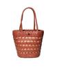 Elke Bloem Lagos Brown Leather Tote Bag