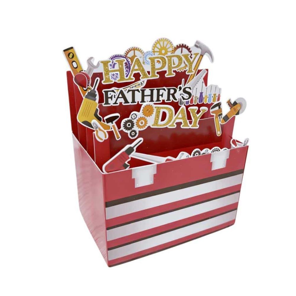 Paper Craft 3D Father's Day Greeting Card Birthday Greeting Card Happy Birthday Wishes