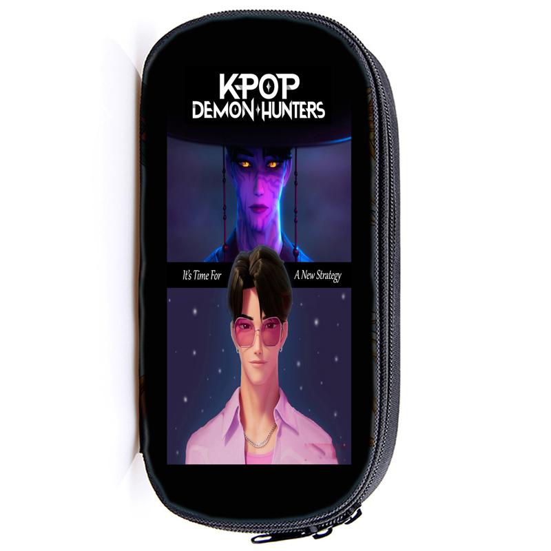 Пенал Huntrix Kpop Demon Hunters для студентов с несколькими отделениями