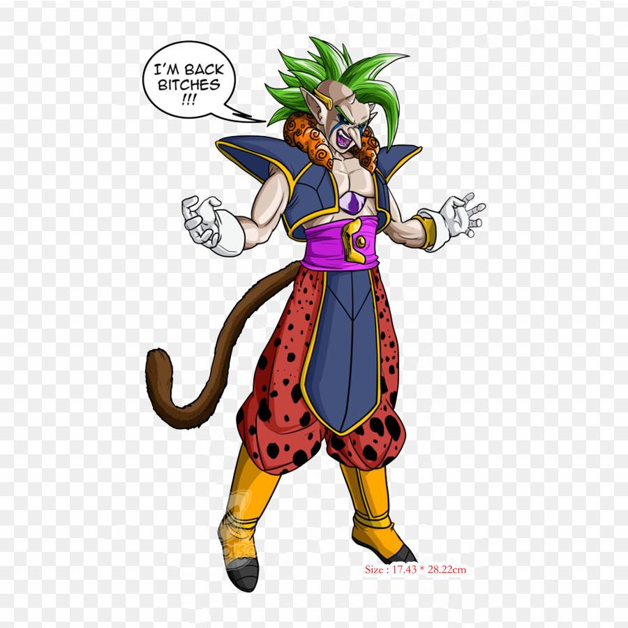 Patches For Clothes Bag Iron On Thermal Stickers Jiren Power Level Goku Beerus Pattern Washable Heat Transfer