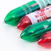 1 шт. Симпатичная шариковая ручка-пресс с рождественским рисунком оленя с блестками, прозрачная многоцветная канцелярия для школы и офиса