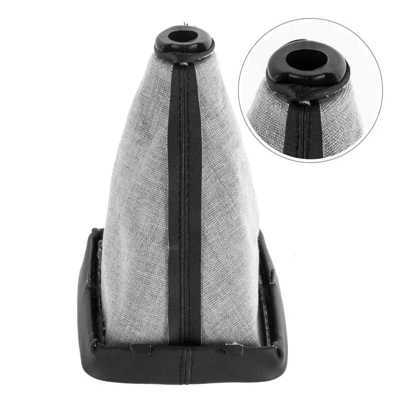 Для Peugeot 206 207 307 CC 406 5-ступенчатая ручка переключения передач рычаг переключения передач чехол багажника PU автомобильные аксессуары