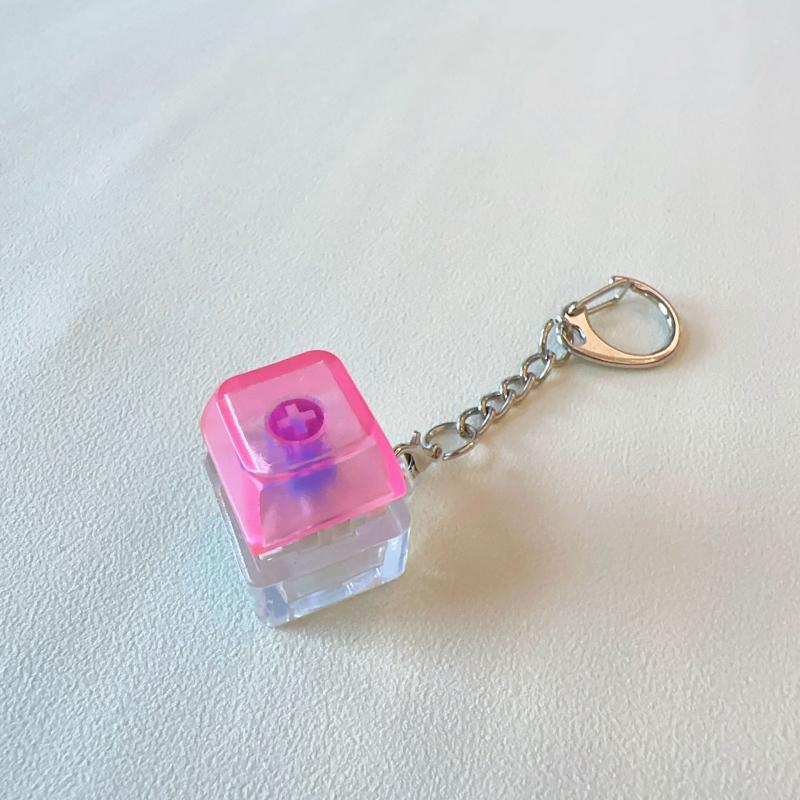 Светодиодная клавиатура брелок игрушка снятие стресса сделай сам кнопка палец колпачки для клавиатуры игрушка маленькие подарки маленькие гаджеты брелки