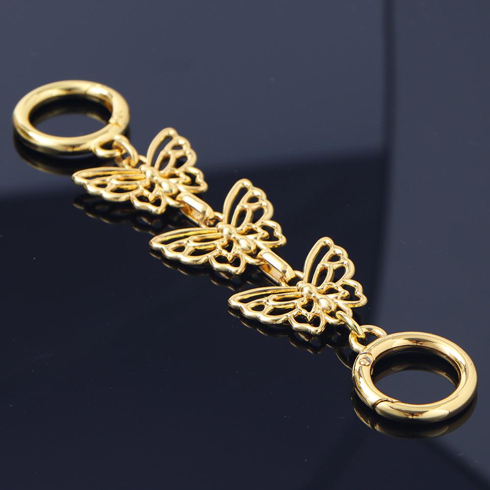 1 шт. удлинитель для кошелька-бабочки, цепочка для сумки, ремешок для сумки, цепочка для плечевого ремня, металлический удлинитель для кошелька своими руками