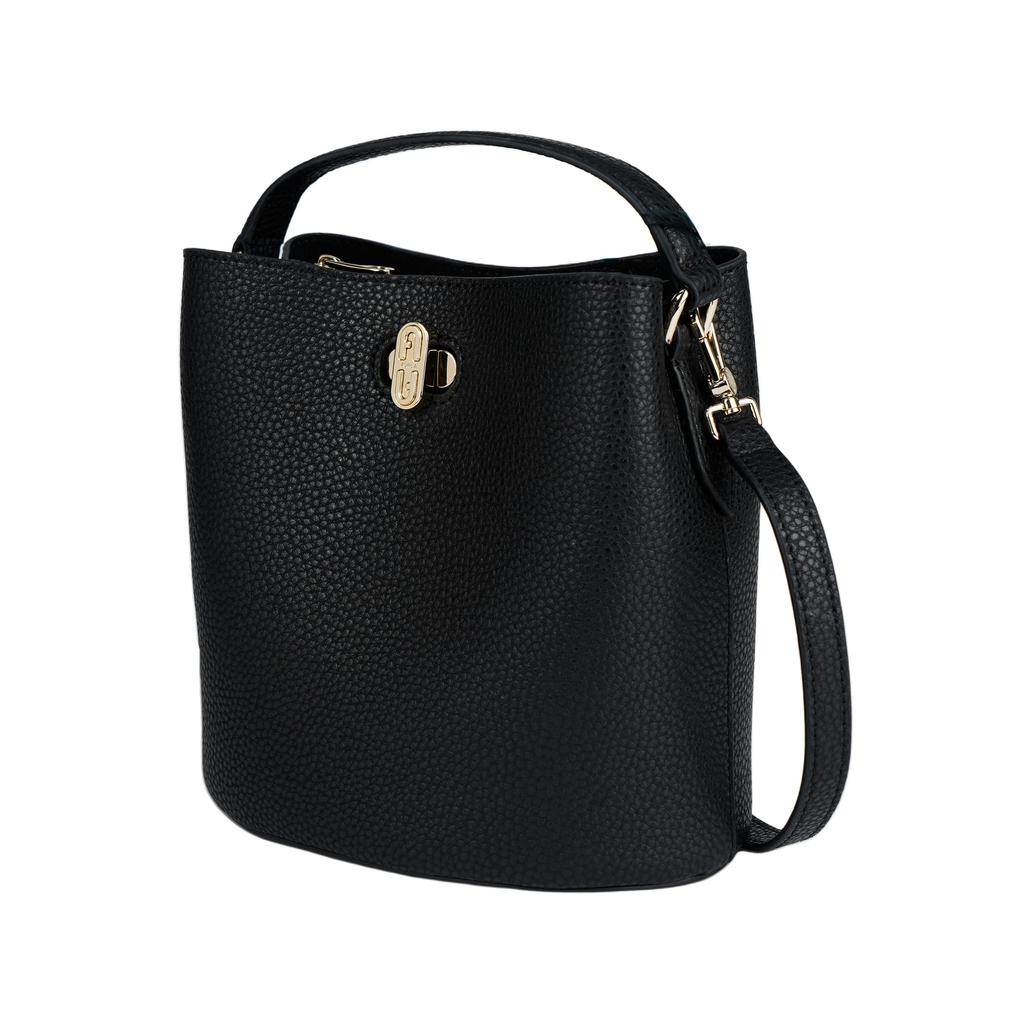 Furla Мини-сумка женская Danae из зернистой телячьей кожи, черная WE00495-BX0305-1007
