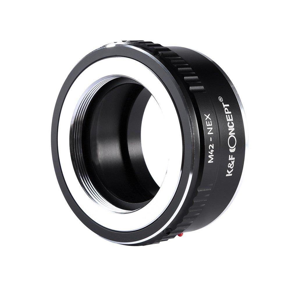 Адаптер для крепления объектива Concept Lens Mount E для Sony E совместимый продукт K&F KF-42E (Конверсия М42)